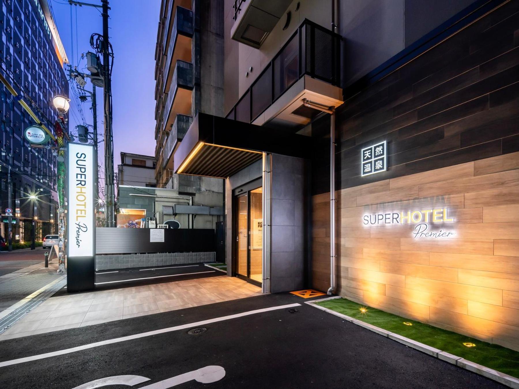 Super Hotel Premier Namba Shinsaibashi Natural Hot Spring Osaka Eksteriør billede